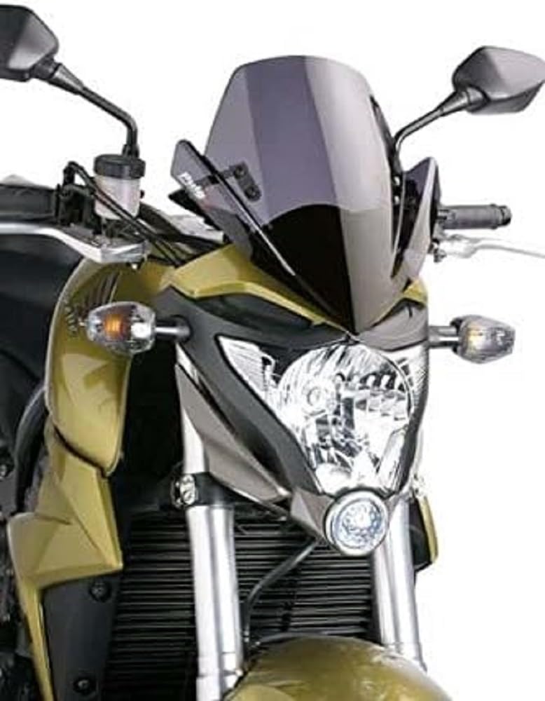 Puig 4673W Clear New Generation Windshield - High Visibility Windshield for Motorcycles, ATVs & UTVs - Durable Polycarbonate Material - Perfect for Off-Roading, Racing & Adventure Riding
