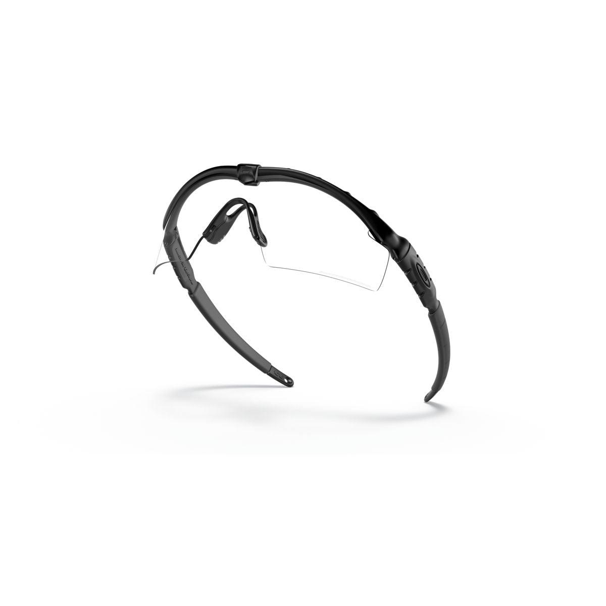 Oakley SI M Frame 2.0 Tactical Sunglasses - Matte Black Frame with Clear Lens - Military & Sports Eyewear - Model 0OO9213 921304 - Perfect for Outdoor Activities, Shooting Range & Tactical Operations