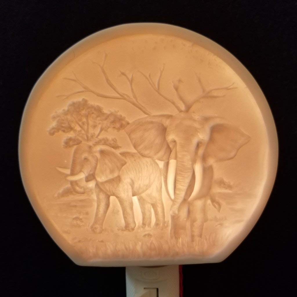 Elephant Night Light for Kids - Soft LED Nursery Lamp, Cute Animal Nightlight for Bedroom, Baby Room Decor, Perfect for Bedtime Stories & Soothing Sleep