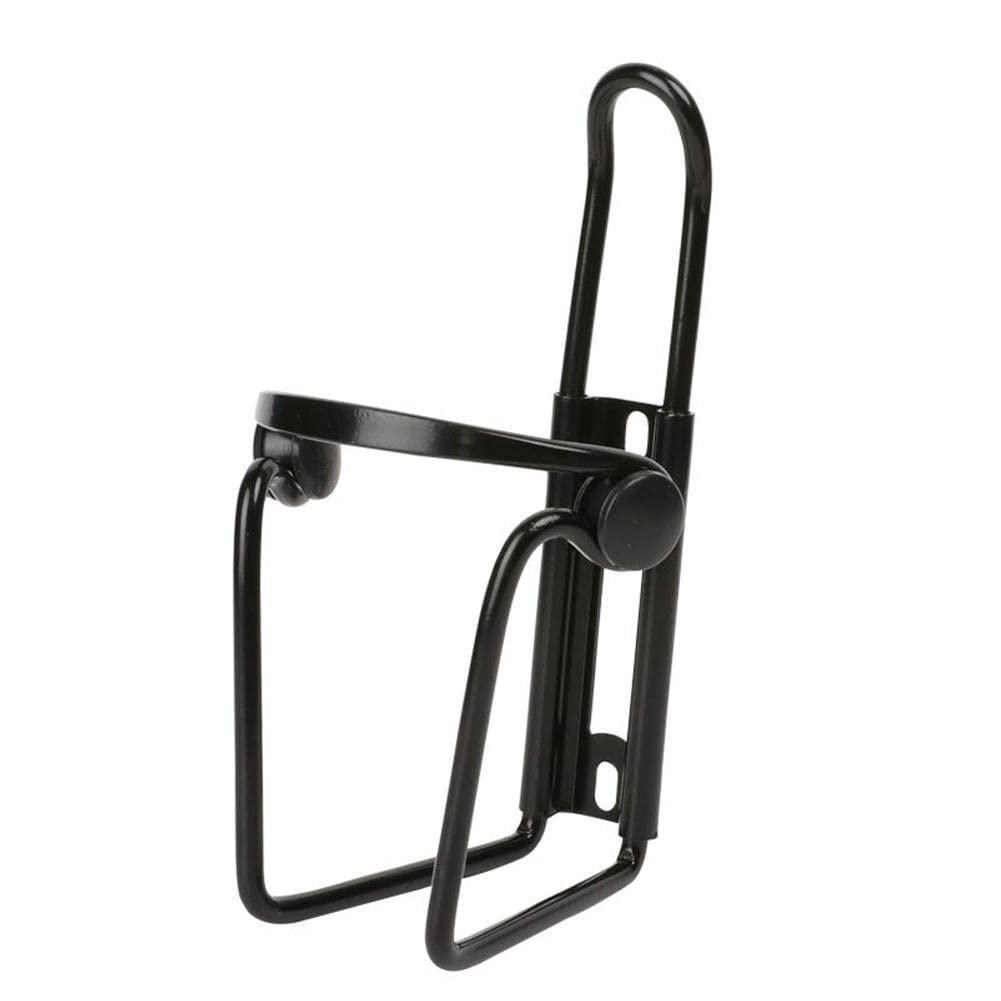 SHOUD Lightweight Aluminum Alloy Bike Water Bottle Cage - Universal Bicycle Cup Holder for Mountain Bikes & Road Bikes | Perfect for Cycling, Commuting & Outdoor Adventures | Durable Black Design