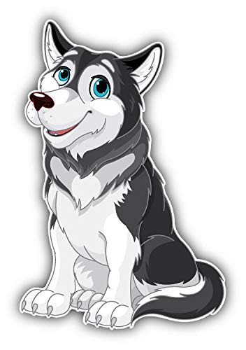 Alaskan Malamute Dog Car Magnet - 3