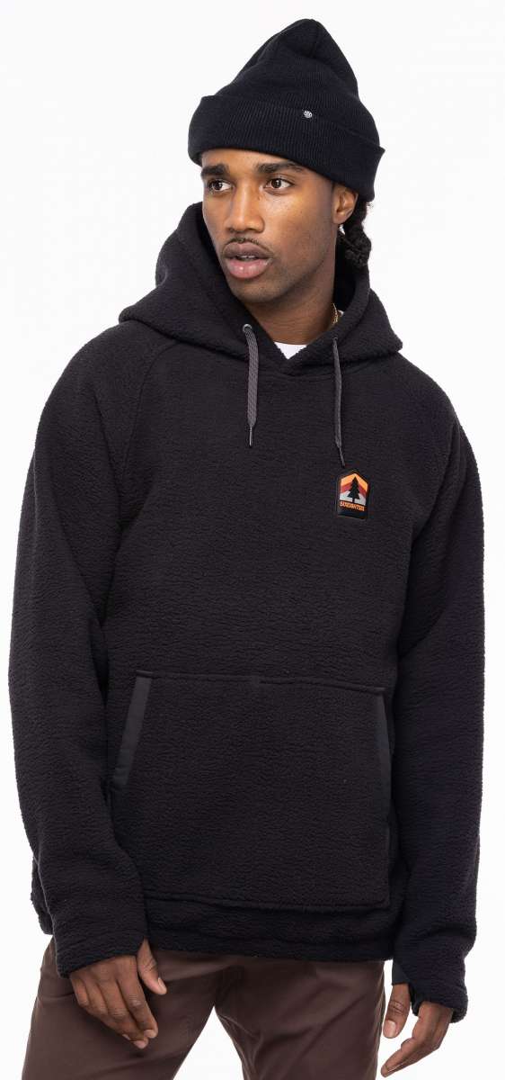 686 Buttermilk Sherpa Fleece Hoodie for Men & Women - Cozy Winter Jacket with Warm Sherpa Lining 2023 - Perfect for Skiing, Hiking & Outdoor Adventures