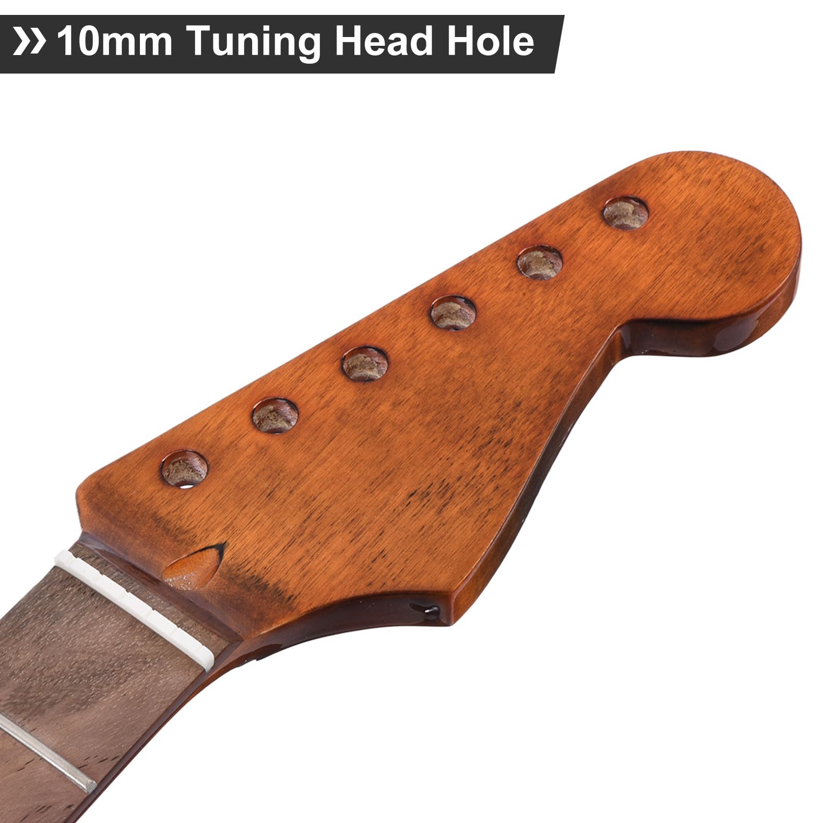 Premium 22-Fret Electric Guitar Neck Replacement - 9.5