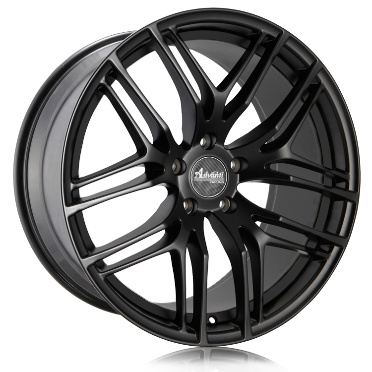 Advanti Bello Matte Black 20x9 +30 Offset 5x120mm 74.1mm Hub Undercut Wheels - Perfect for BMW, Mercedes, Audi & Performance Cars