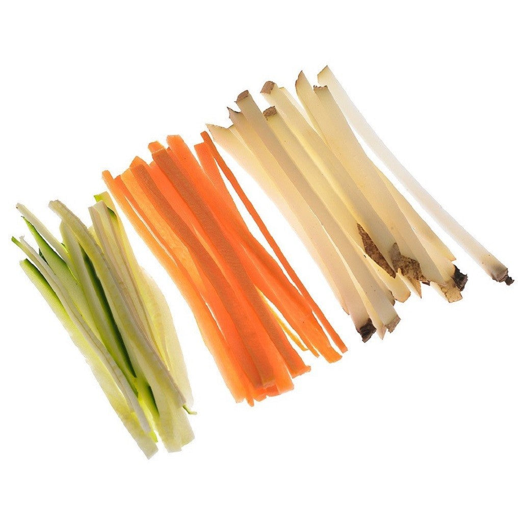 Premium Stainless Steel Julienne & Slicer Mandoline - Professional Vegetable Cutter for Kitchen - Perfect for Salads, Stir-Fries & Meal Prep