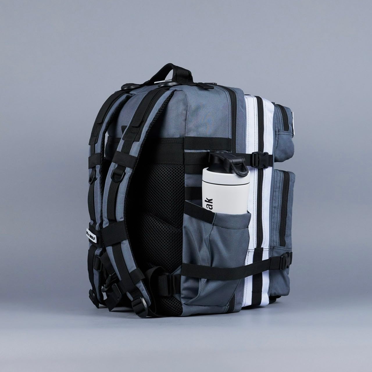 WOLFpak 45L Backpack (Achromatic) - Waterproof Hiking Backpack for Camping, Gym & Outdoor Adventures - Perfect for Travel, Work & Daily Commute