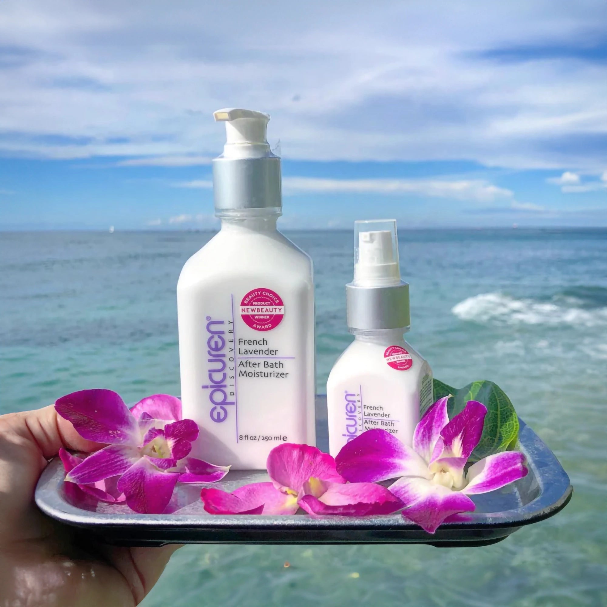 Epicuren French Lavender After Bath Body Oil - Moisturizing & Relaxing Aromatherapy for Dry Skin - Perfect for Post-Shower Hydration & Spa Night Self-Care