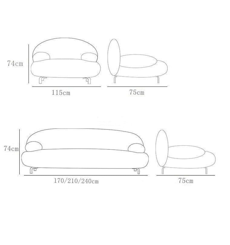 Arredo Sofa Set - Modern Living Room Furniture for Comfort & Style | Perfect for Family Gatherings & Relaxation