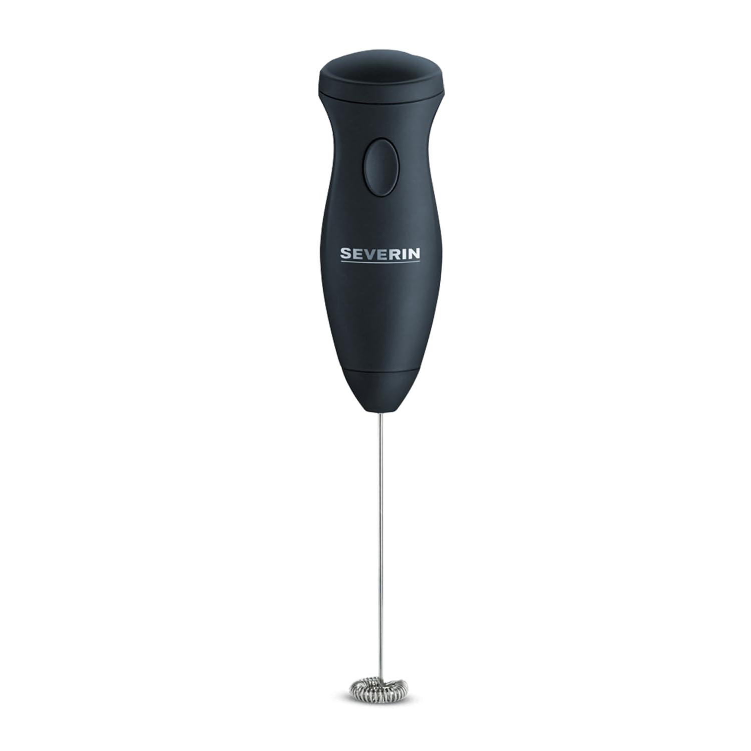 Severin SM 3590 Electric Milk Frother - Black | Fast & Quiet Whisking for Lattes, Cappuccinos & Hot Chocolate | Perfect for Coffee Shops & Home Use