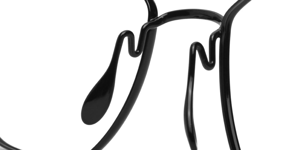 JINS SABAE IPPITSU GEOMETRIC 94 Eyeglasses - Stylish Geometric Frame Glasses for Men & Women - Perfect for Office, Reading & Fashion Accessories
