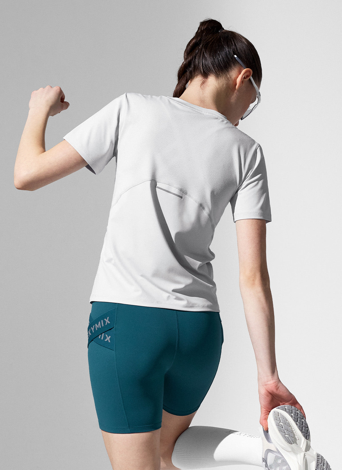 RX Mesh Mix Standard Fit Short Sleeve T-Shirt for Men - Breathable Athletic Workout Top for Gym, Running & Outdoor Activities