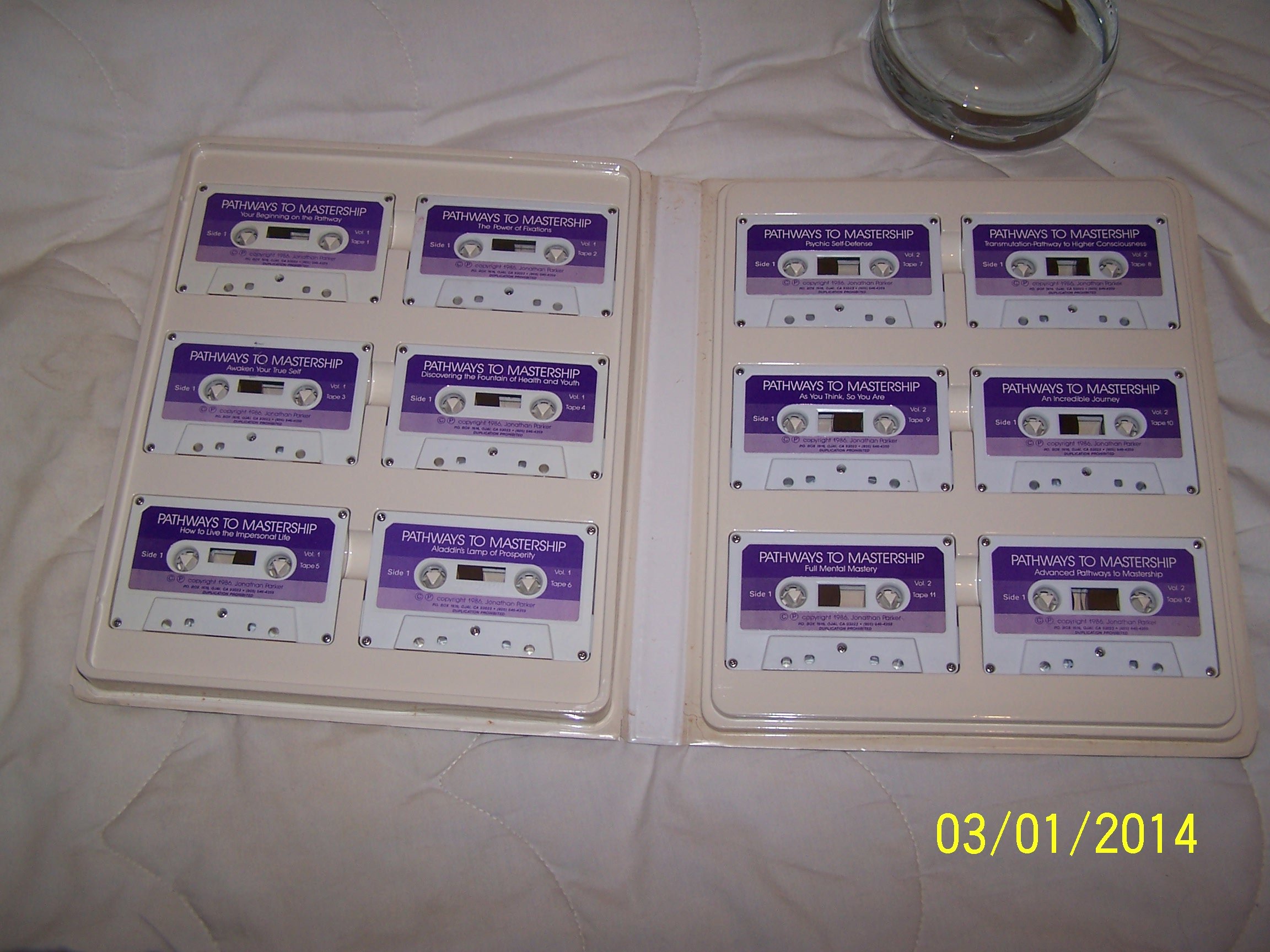 Pathways to Mastership - 12 Audio Cassette Set for Personal Growth & Leadership Development | Perfect for Self-Improvement, Business Training & Motivational Learning