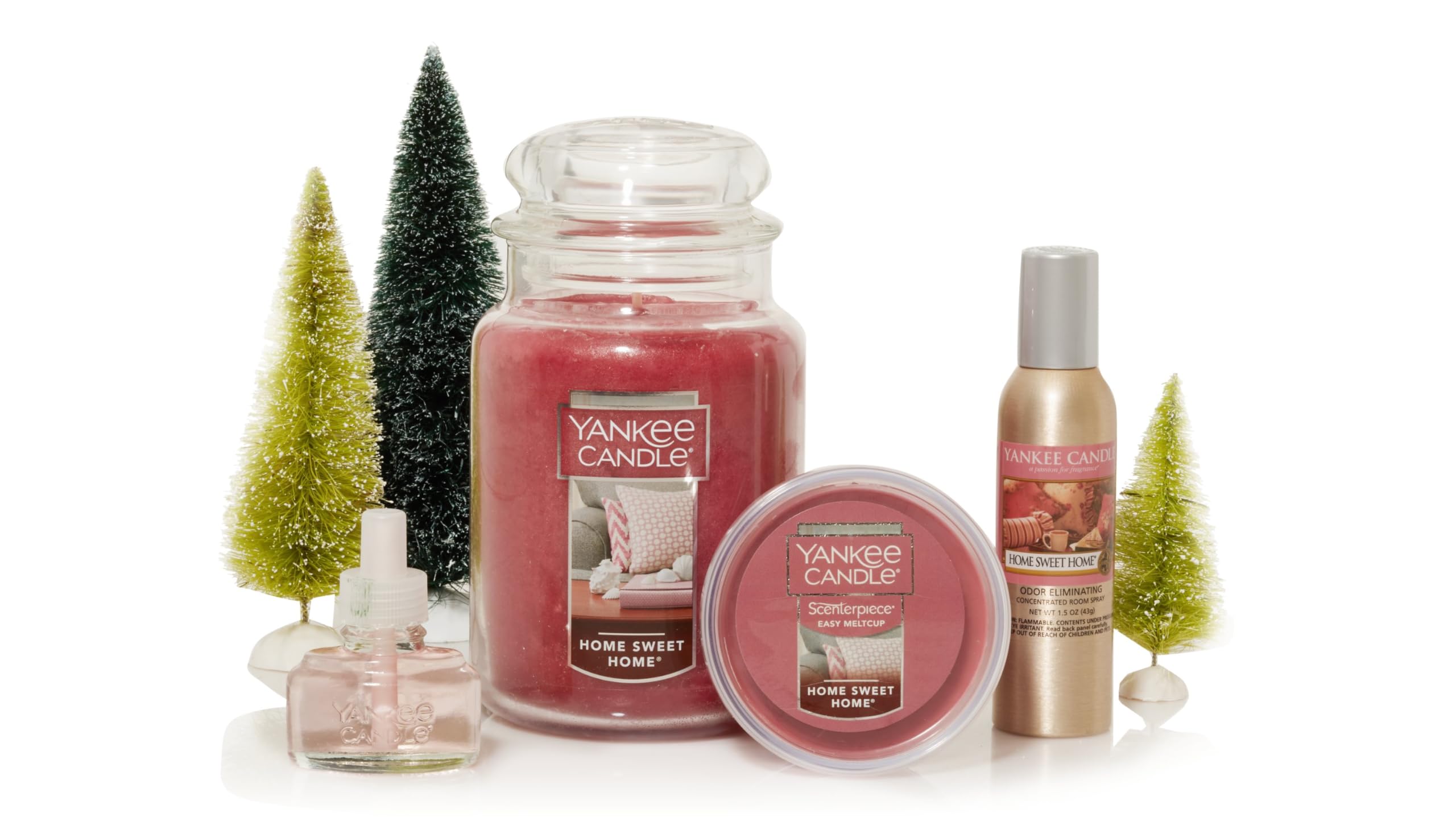 Yankee Candle Air Freshener Spray - Home Sweet Home Scent, 1.5oz (3-Pack) | Eliminates Odors in Bathroom, Living Room & Bedroom | Perfect for Freshening Homes, Offices & Cars