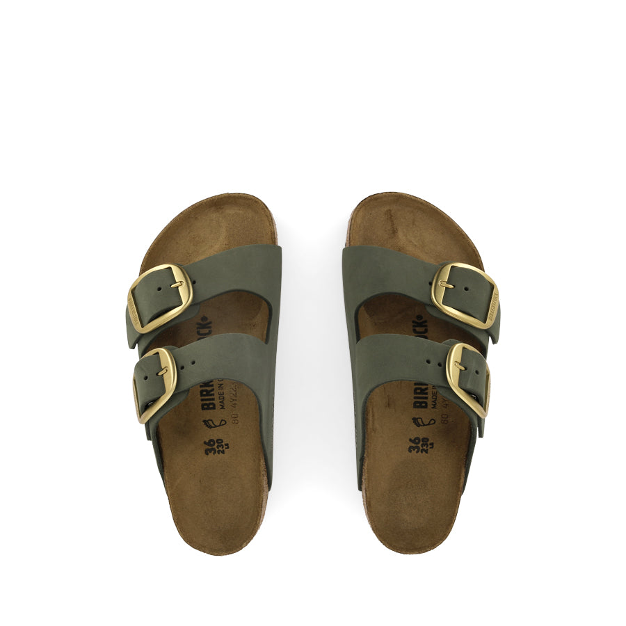 Arizona Big Buckle Seasonal Thyme Nubuck Sandals - Comfortable Women's Casual Shoes for Summer & Beach Wear