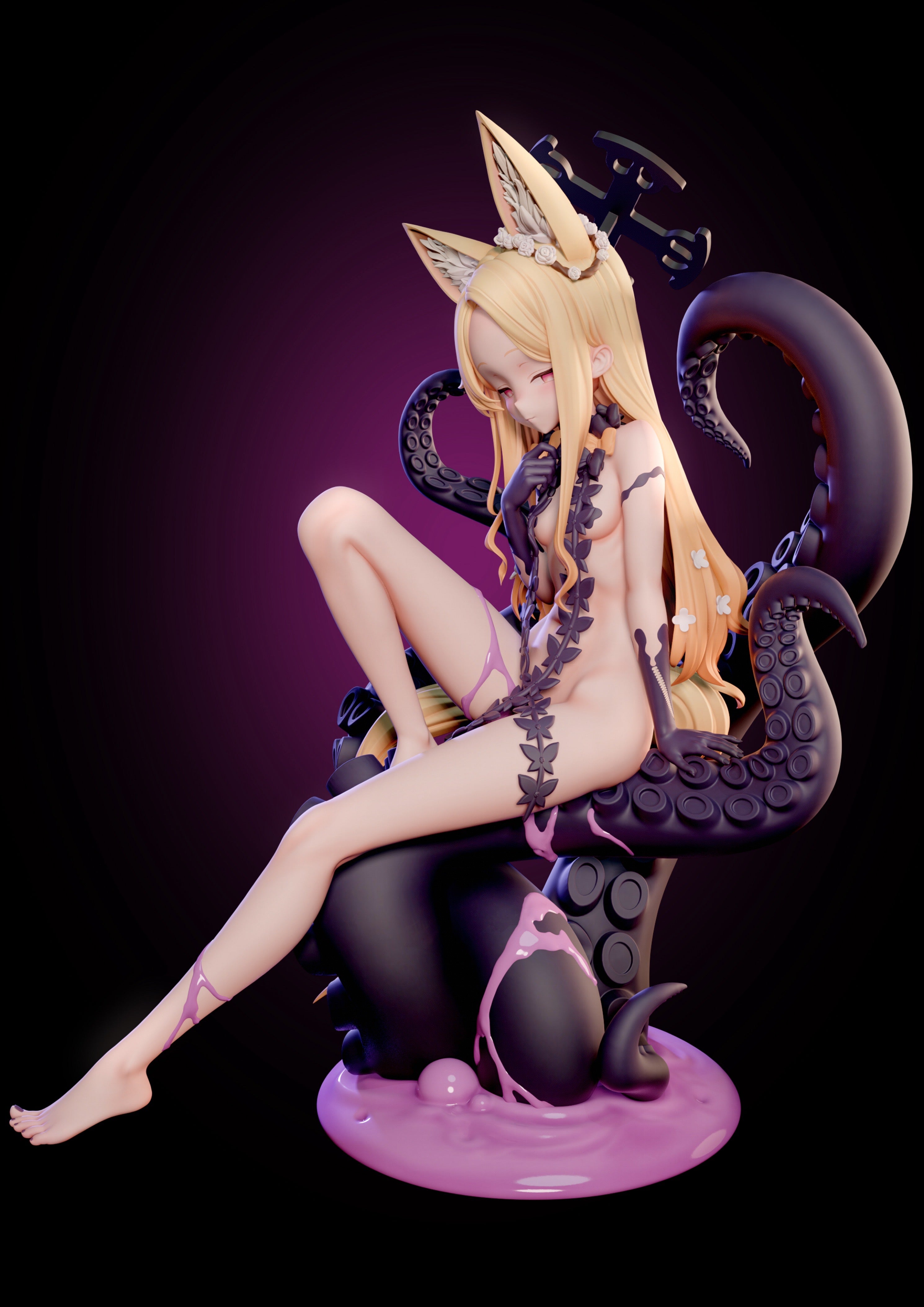 Blue Archive Yurizono Seia Anime Figure - Cute Japanese Anime Character Collectible for Fans & Gift | Perfect for Display, Gaming Room Decor, and Anime Merch Collections