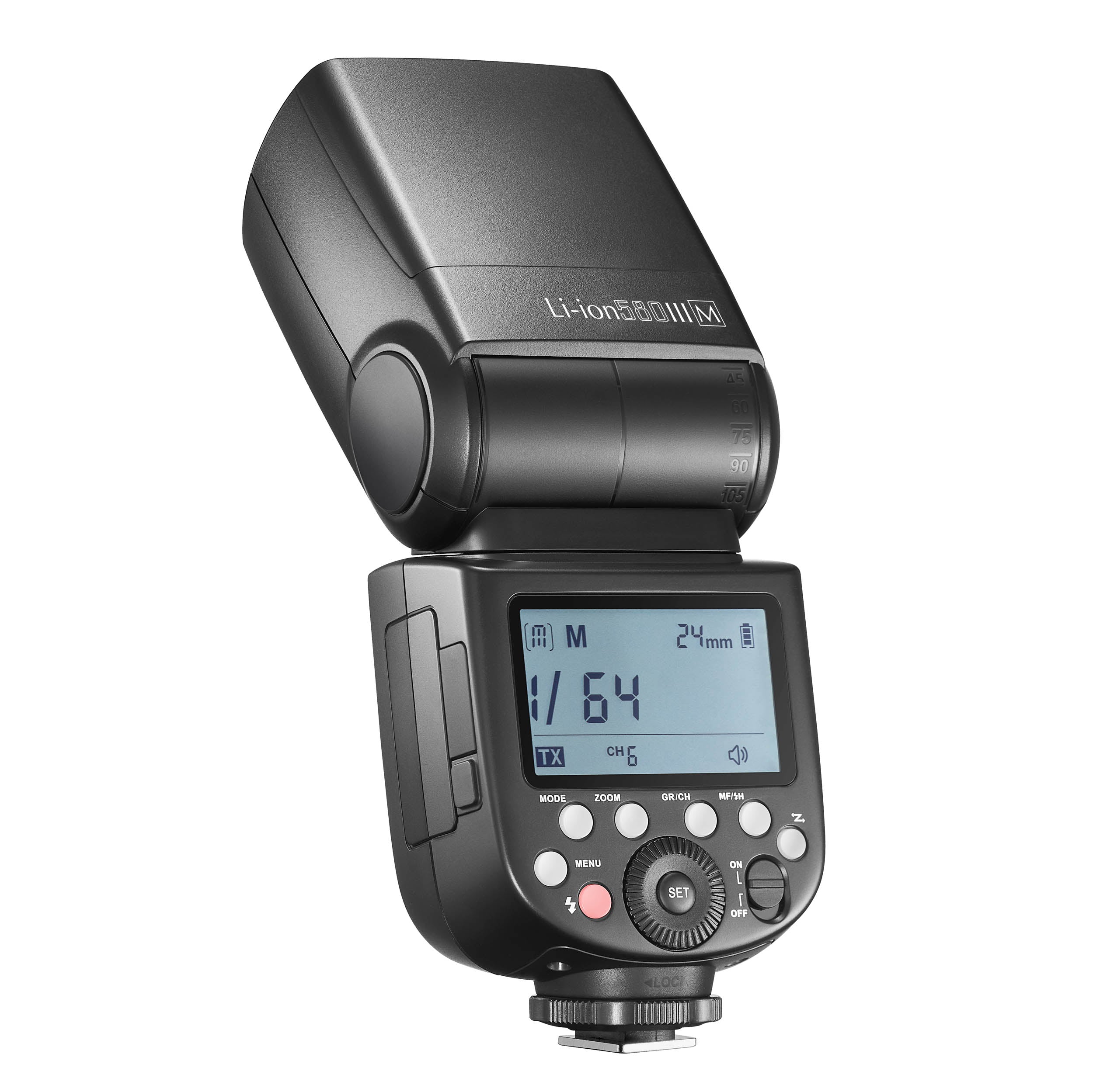 Ving V850III Li-Ion 580III Manual Speedlite Flash with Built-In 2.4GHz Receiver & High-Speed Sync - Perfect for Portrait, Wedding, and Studio Photography