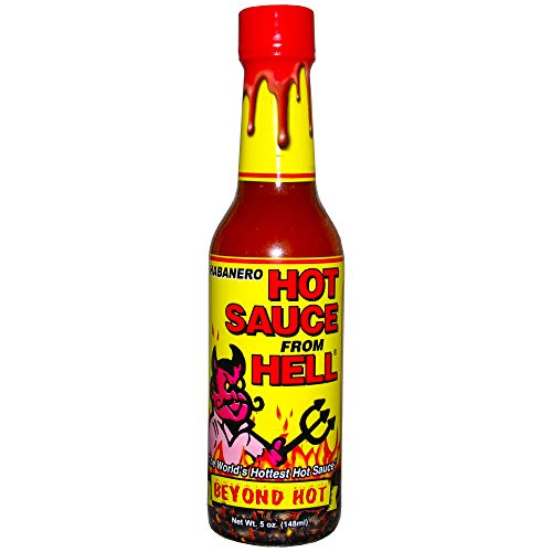 Habanero Hot Sauce - 5 oz Bottle | Premium Gourmet Spicy Sauce for Wings, Steaks & Chili | Extreme Heat Ghost Pepper Sauce | Perfect for BBQ, Tacos & Bloody Marys | Made in USA