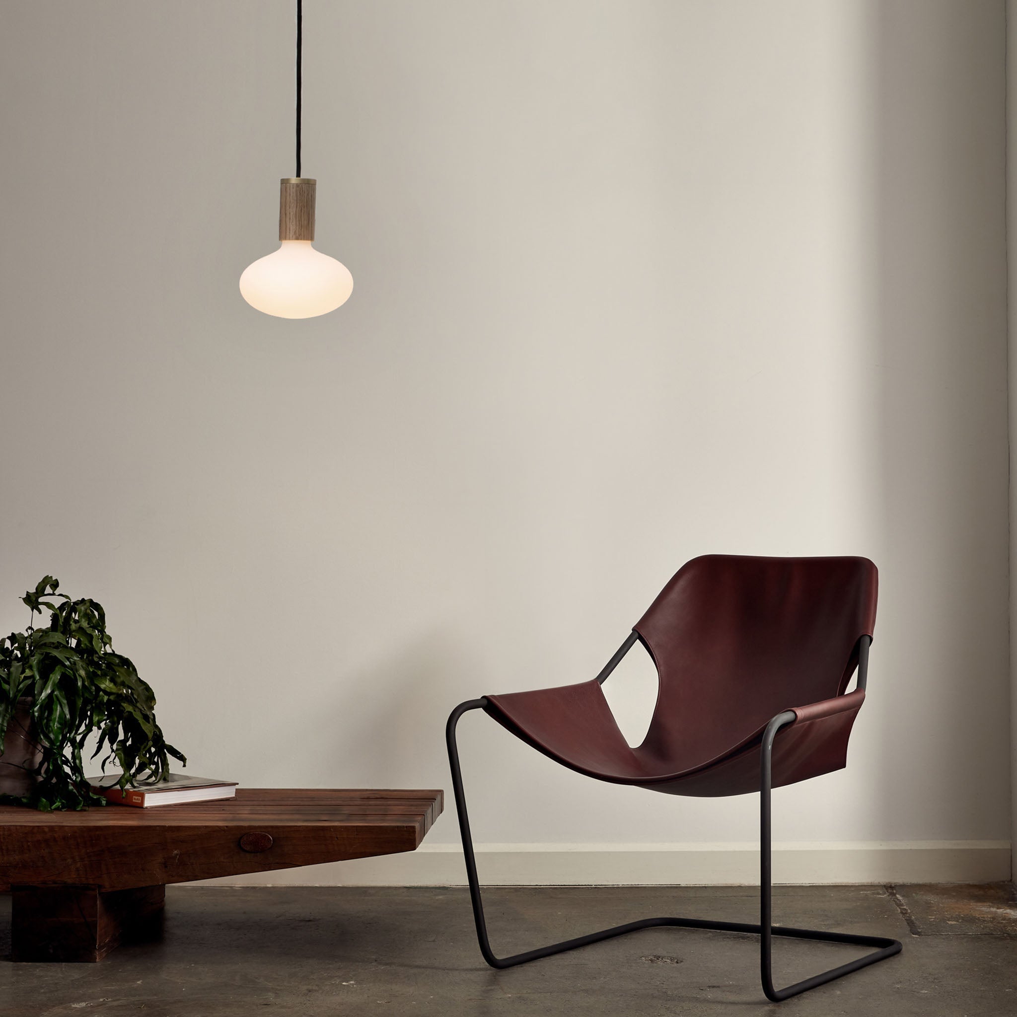 Modern Oval Dim to Warm Pendant Light - Natural Oak Wood Finish - Perfect for Kitchen Island, Dining Room & Bedroom Lighting