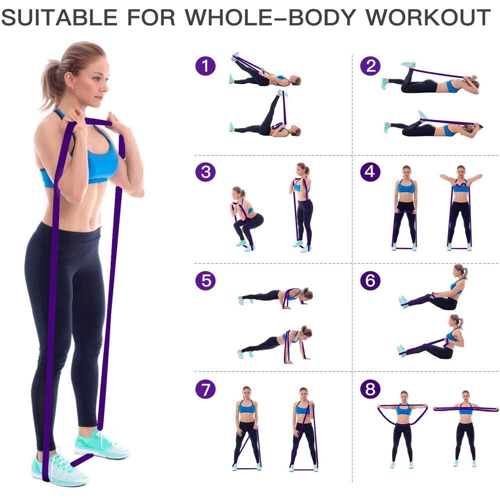 Pull-Up Bands - Heavy Duty Resistance Bands for Women & Men - Workout Bands for Strength Training, Yoga, Fitness - Perfect for Gym, Home & Outdoor Exercise