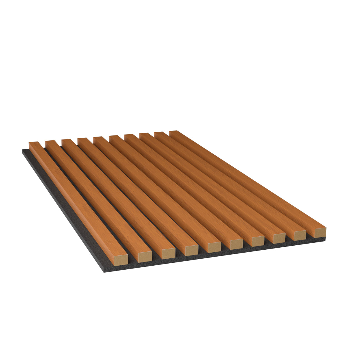 Acoustic Slat Wood Wall Panel - Natural Wood Soundproofing Panels for Home & Office - Traditional Slat Design for Modern & Rustic Interiors - Perfect for Living Rooms, Bedrooms, and Conference Rooms
