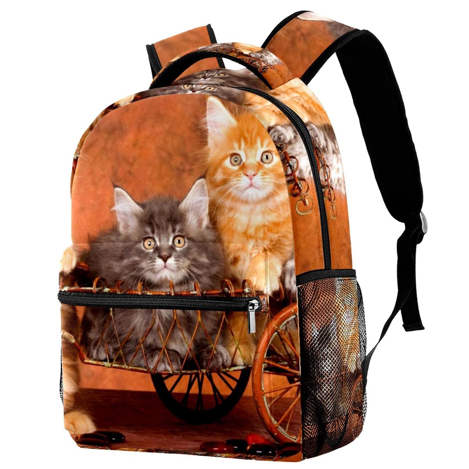 **Cute Kitten Backpack for Women & Girls - Stylish School Backpack, College Tote Bag, Lightweight Travel Backpack - Perfect for School, Work, Travel & Daily Use**