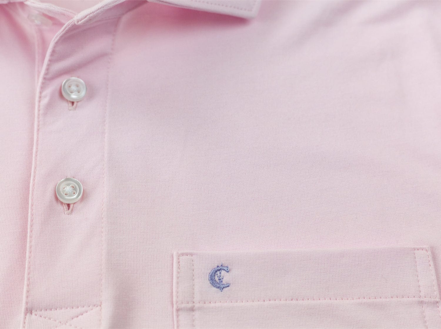 Ace Polo Shirt for Men - Light Pink Casual Short Sleeve Cotton Top - Perfect for Golf, Business Casual & Summer Outfits