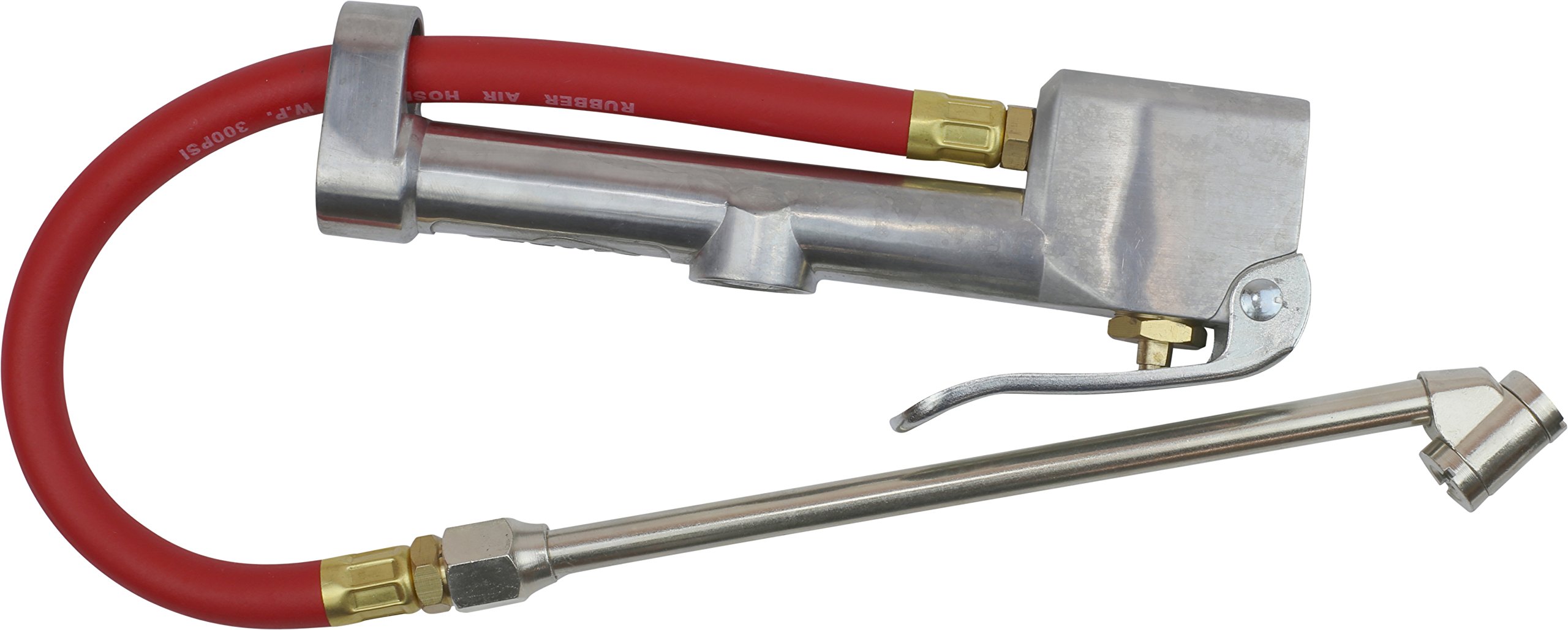EPAuto Heavy Duty Dual Head Tire Inflator Gauge with 12