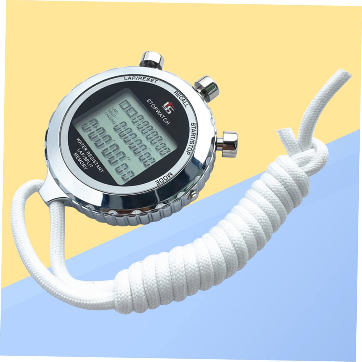MILISTEN 3-Pack Digital Stopwatch Timer - Waterproof Electronic Chronograph for Sports, Cooking, Labs & Classroom Use