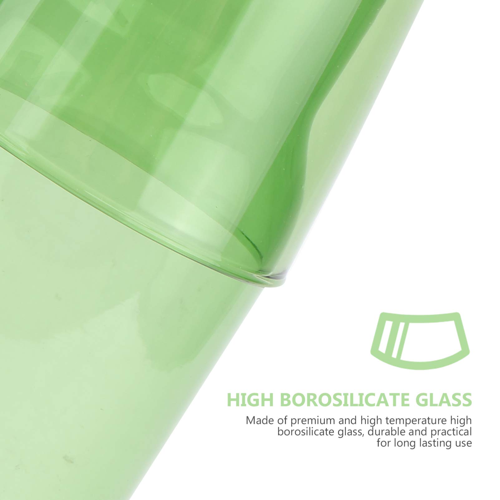 Clear Glass Water Tumbler Set - 2 Pack Insulated Drinking Glasses for Bedside, Bar & Travel | Perfect for Water, Wine, Coffee & Creamer | Nightstand, Office & Outdoor Use