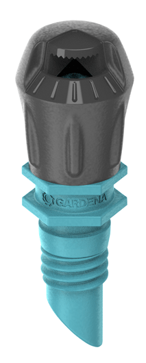 Gardena 90° Spray Nozzle - Heavy Duty Adjustable Water Hose Nozzle for Garden, Lawn & Car Washing (Model 13320) | Perfect for Outdoor Cleaning, Plant Watering & Pressure Washing