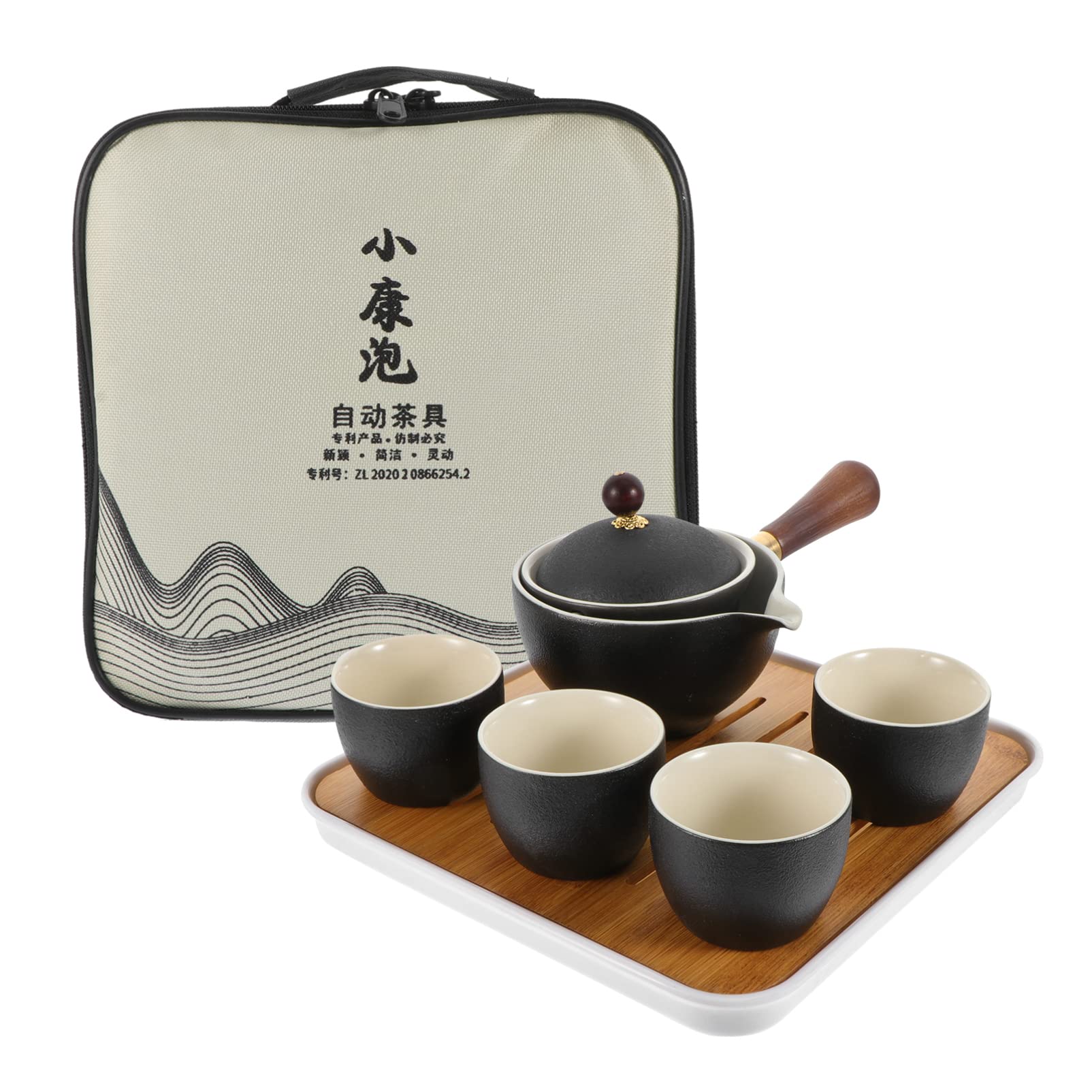 Premium Ceramic Tea Maker Set - Heat Resistant Kung Fu Teapot with Kettle for Home Use | Perfect for Chinese Tea Ceremony, Afternoon Tea & Gift Giving