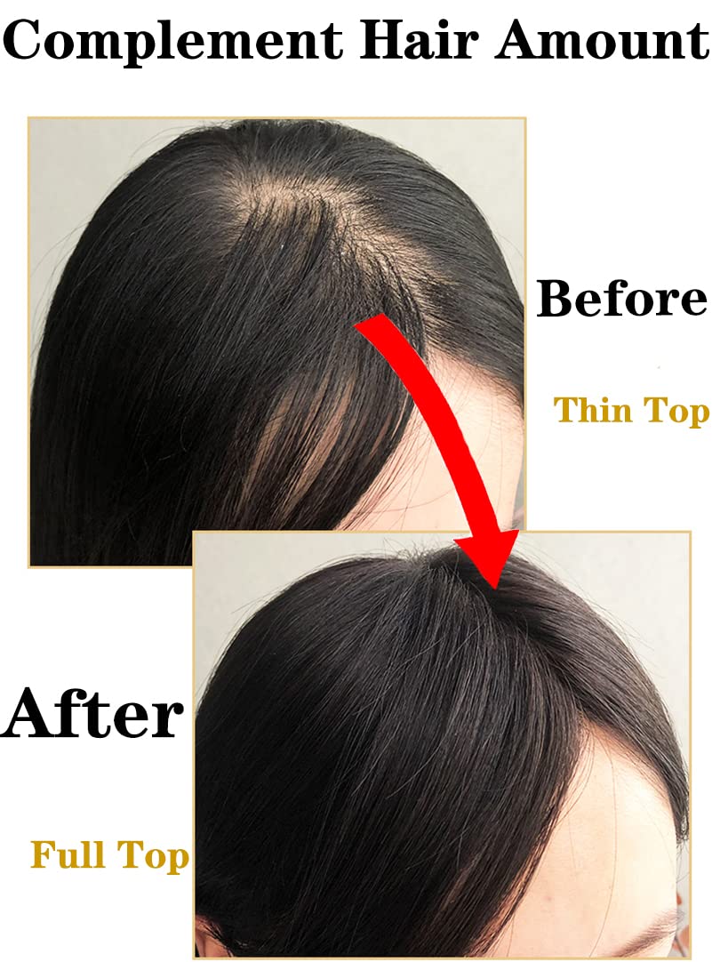 Clip-In Virgin Human Hair Topper 5