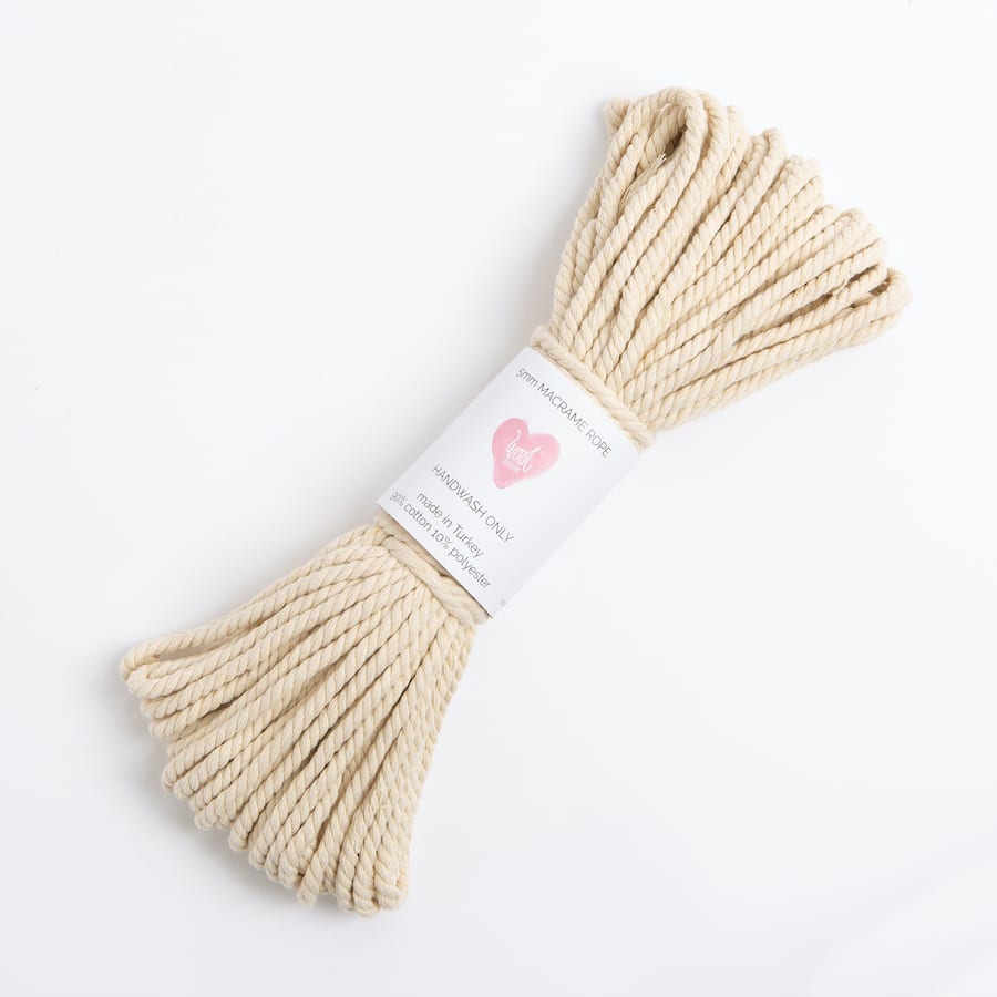 5mm Macrame Rope Bundle - 5 Balls of Natural Cotton Cord for DIY Crafts, Wall Hangings & Home Decor | Perfect for Bohemian Style Projects & Handmade Jewelry Making