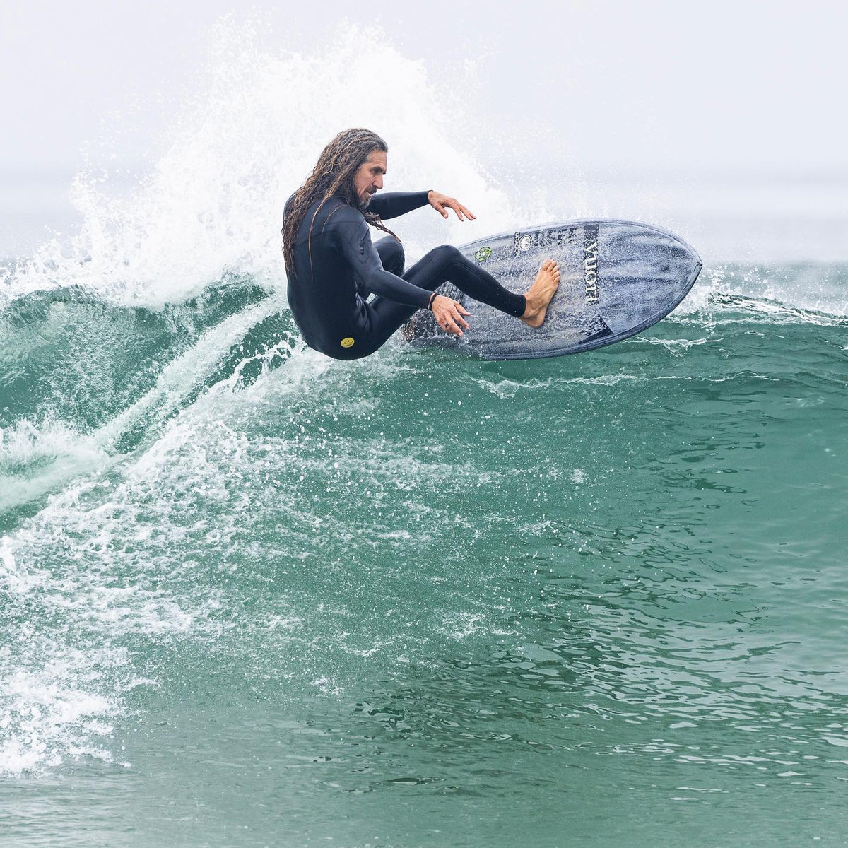Machado Seaside 6'0 Surfboard - Volcanic Color with Futures Fin System - Perfect for Beach Waves & Coastal Surfing