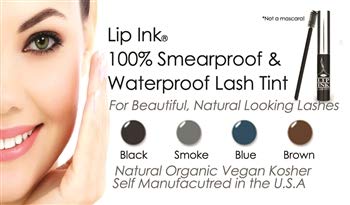 Natural & Organic Liquid Lash Tint - Brown | 100% Vegan & Kosher Eyelash Dye | Long-Lasting Waterproof Mascara for Women | Perfect for Daily Wear, Special Occasions & Sensitive Eyes
