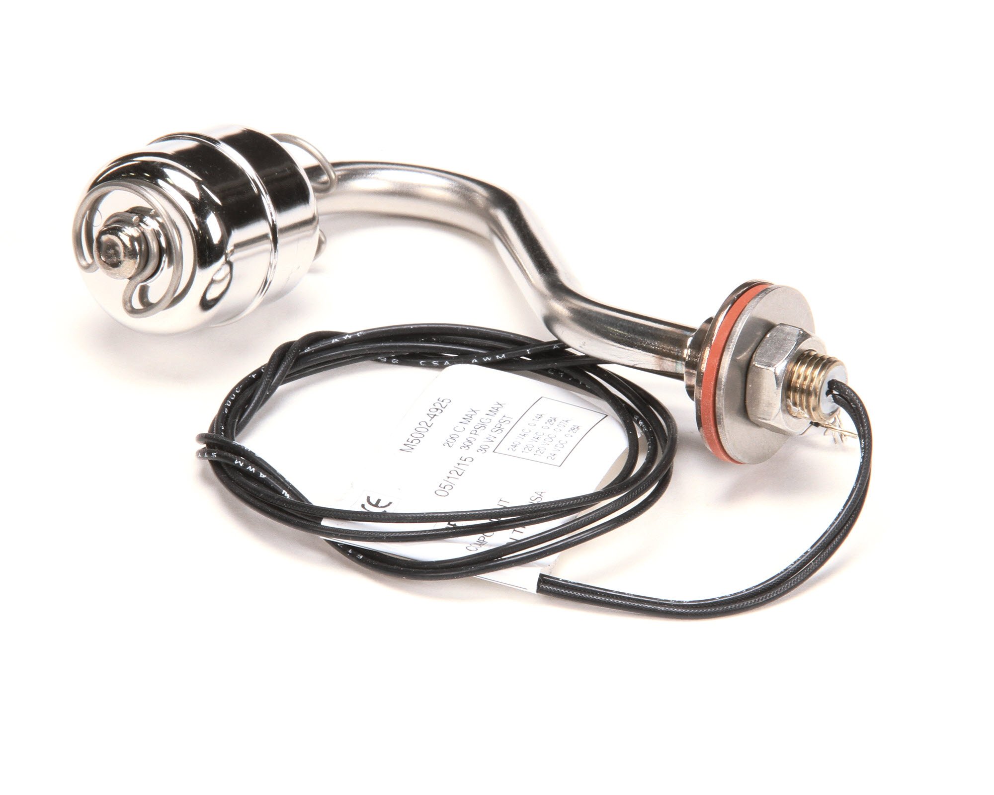 Cres Cor 0857-122 Liquid Level Switch - Commercial Food Equipment Sensor for Ice Machines & Beverage Dispensers
