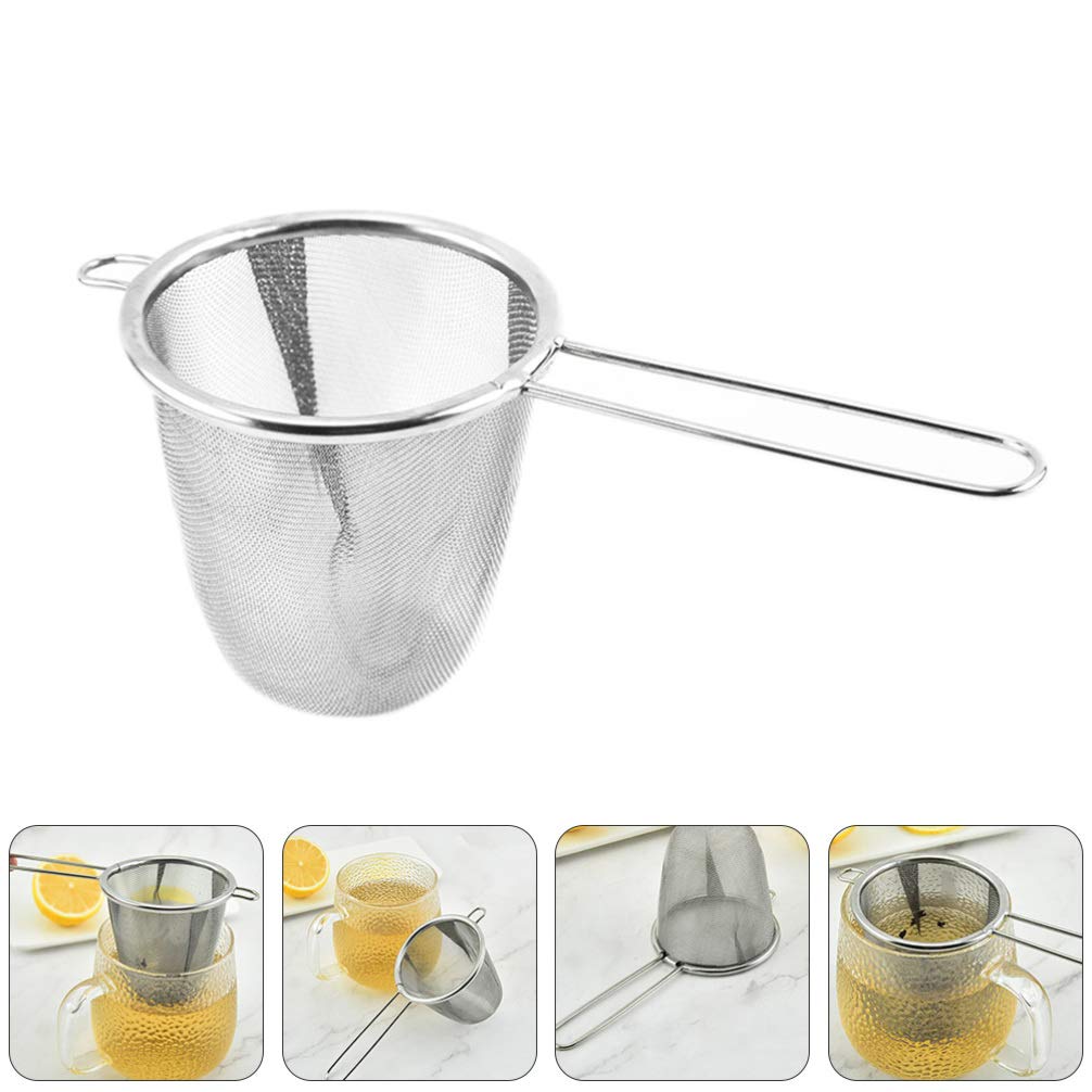 2-Pack Stainless Steel Tea Infuser & Mini Coffee Pot - Portable Reusable Loose Leaf Tea Maker for Home, Office & Travel - Perfect for Brewing Tea, Cold Brew Coffee & Herbal Infusions