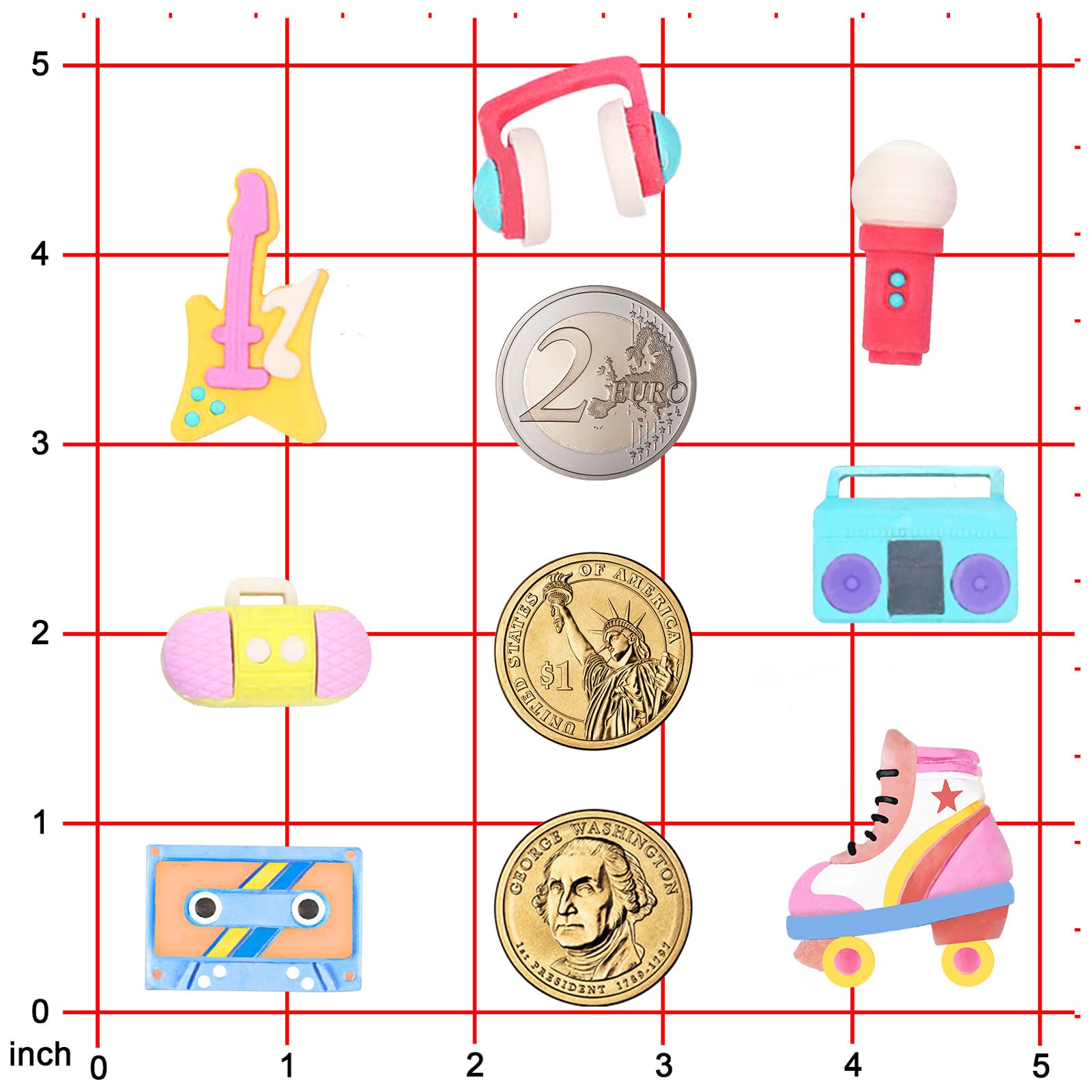 80s Disco Fever Boombox Shaped Silicone Mold for Cake Decorating, Cupcake Toppers, Chocolate & Polymer Clay - Perfect for Retro Party Desserts, Birthday Cakes & DIY Craft Projects