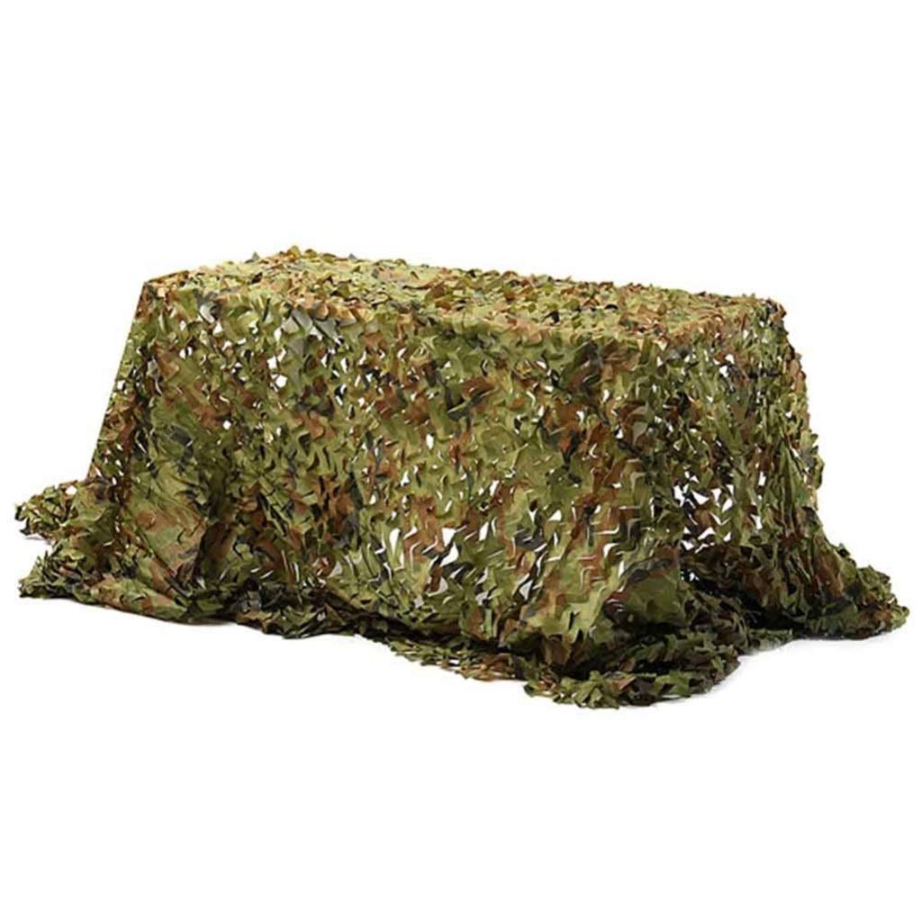 Xanziwei Camouflage Net 6x8M - Military Grade Camo Netting for Camping, Hunting, Bird Watching & Outdoor Concealment - Durable Anti-Aircraft Jungle Roof Cover with UV Protection - Perfect for Tactical Gear, Hunting Blinds & Outdoor Adventures