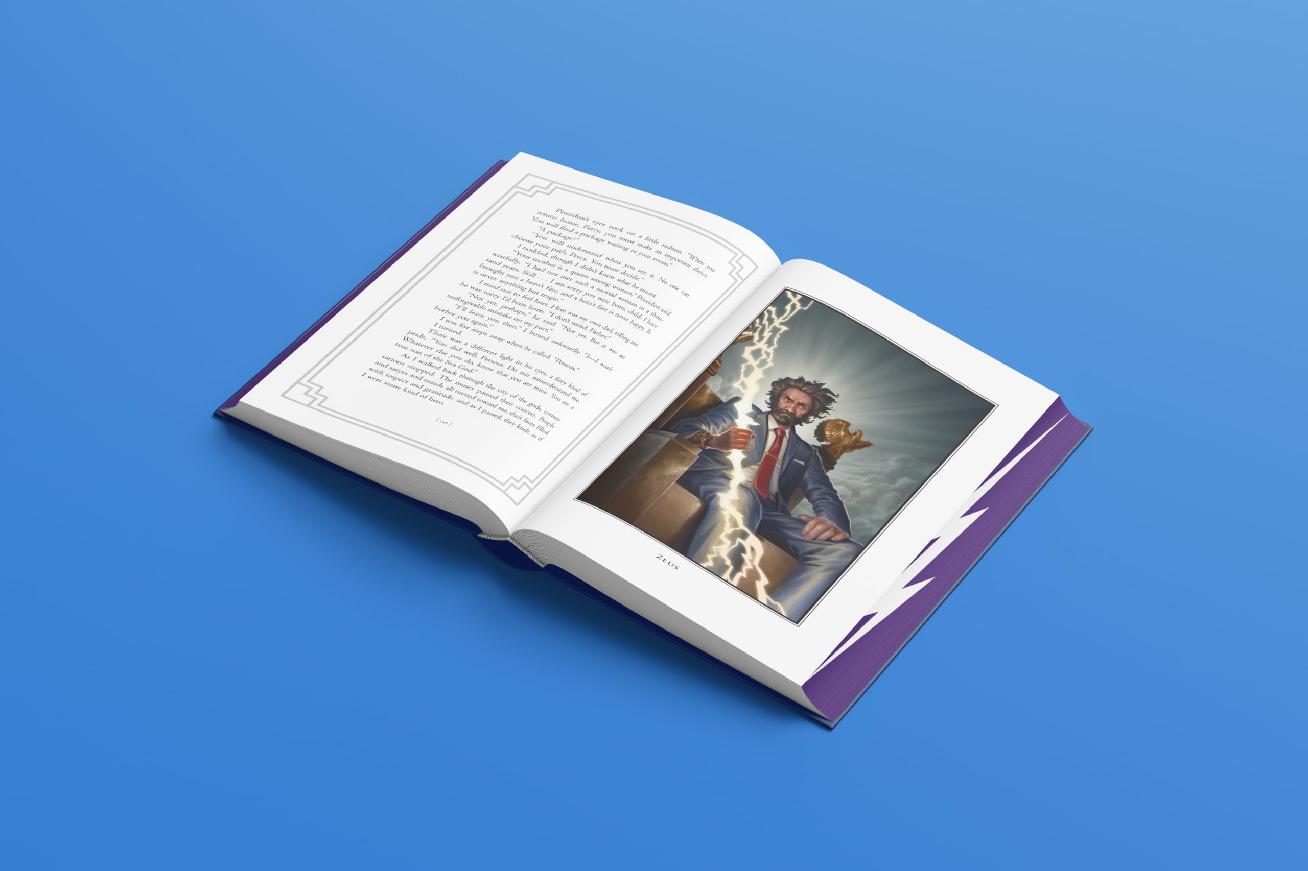 Percy Jackson and the Olympians: The Lightning Thief - Deluxe Collector's Edition Book 1 | Greek Mythology Adventure Novel for Teens & Young Adults | Perfect for Gifts, Book Clubs & Fantasy Readers