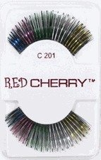 Red Cherry Lashes C 201 - Natural False Eyelashes for Dramatic Volume & Length | Perfect for Parties, Weddings & Special Occasions