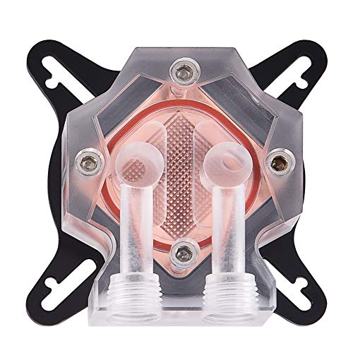 High-Performance Water Cooling Kit for PC - CPU & GPU Liquid Cooling System with Pump, Reservoir, and Durable Heat Sink | Ideal for Gaming Rigs & Overclocking Computers