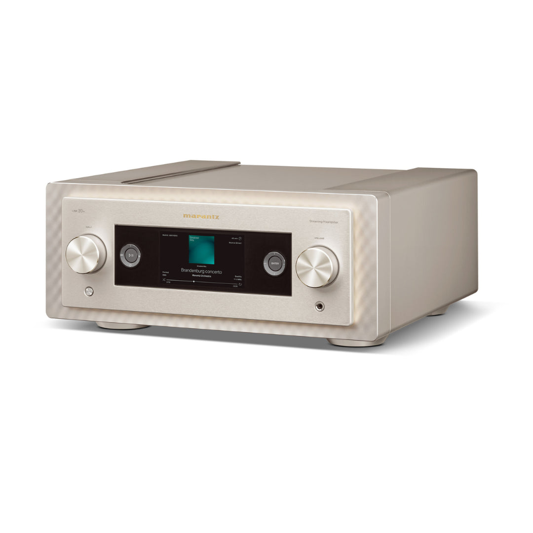 Marantz Link 10n Reference Network Audio Player - Hi-Res Wireless Streaming Music Player with HEOS, AirPlay 2 & Bluetooth | Perfect for Home Theater & Audiophile Listening