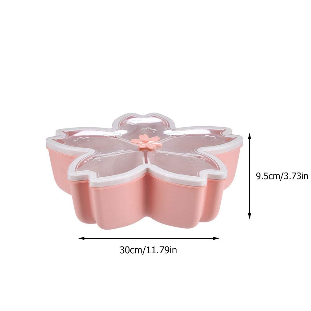 DOITOOL Airtight Snack Storage Container - BPA-Free Plastic Food Storage Box for Snacks, Fruits, Cookies & Dry Foods - Perfect for Kitchen, Pantry, Picnics & Office Lunch Organizing