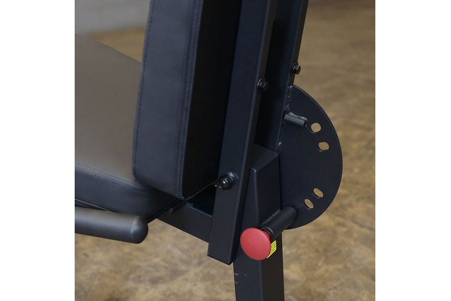 Body Solid Seated Leg Extension & Supine Curl Machine - Home Gym Leg Workout Equipment for Quads & Hamstrings - Perfect for Strength Training and Muscle Building at Home
