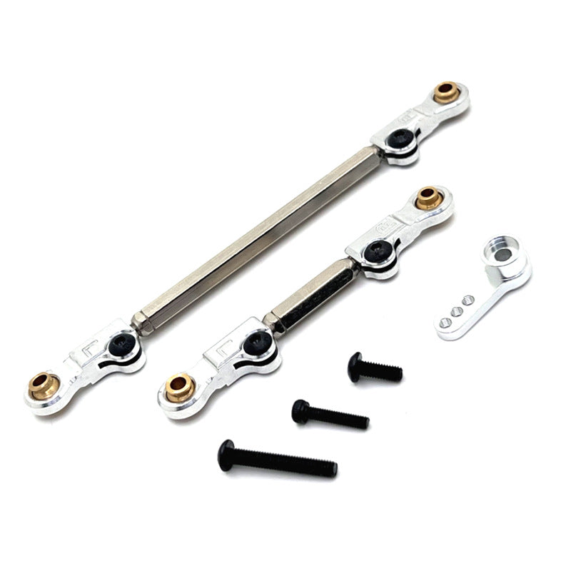 MJX Hyper Go H12Y/H12Y+ Upgrade Kit - Front Axle Steering Rod, Steering Gear Rod & Arm for RC Car Parts Replacement | Off-Road Racing, Bashing, DIY Repair