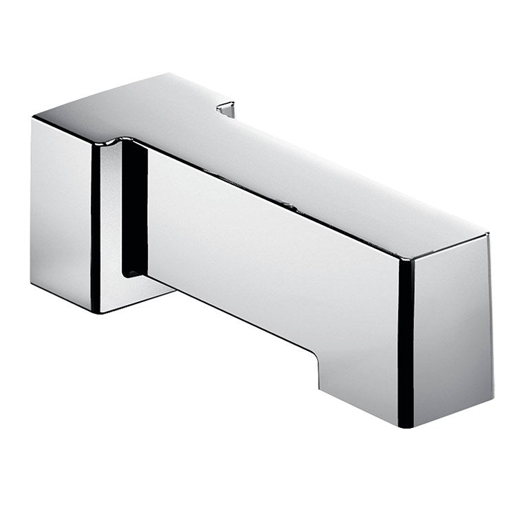 90 Degree Wall Mount Non-Diverter Tub Spout - Durable Brass Shower Spout for Bathroom Faucet Replacement - Perfect for Home, Hotel, and Spa Renovations