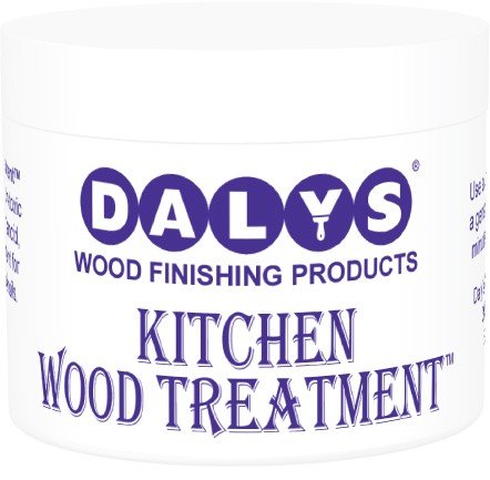 Daly's Premium Wood Treatment Oil for Kitchen Countertops & Cutting Boards – Natural Food-Safe Finish, Pack of 1 – Ideal for Restoring & Protecting Wooden Utensils, Tables & Countertops