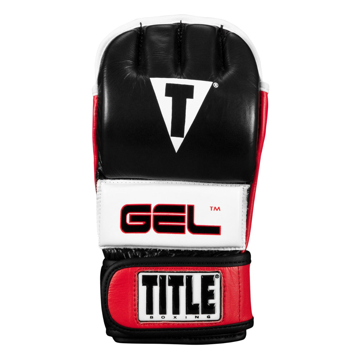 TITLE Boxing Gel Infused Wristband Heavy Bag Boxing Gloves - Premium MMA Training Gloves for Punching Bag Workouts & Fitness Training