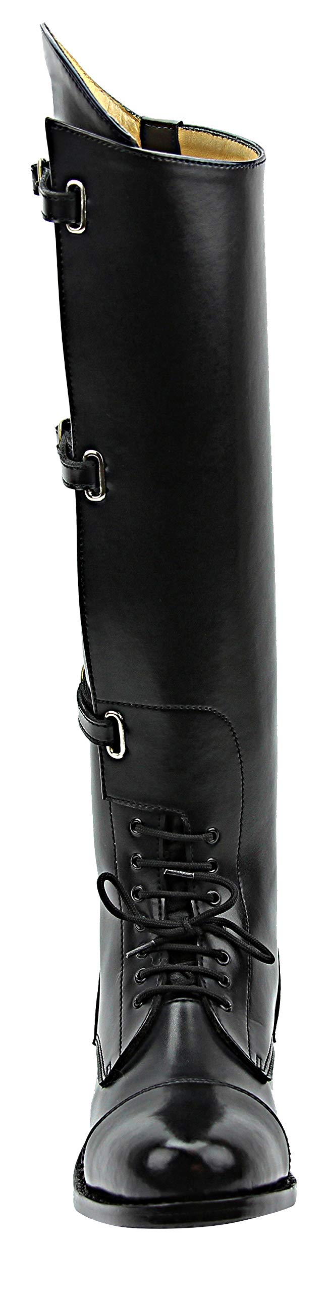 Women's Stylish Equestrian Riding Boots - Black Crown Field Horse Riding Boots for Ladies | Perfect for Horseback Riding, Outdoor Activities & Fashion Outfits